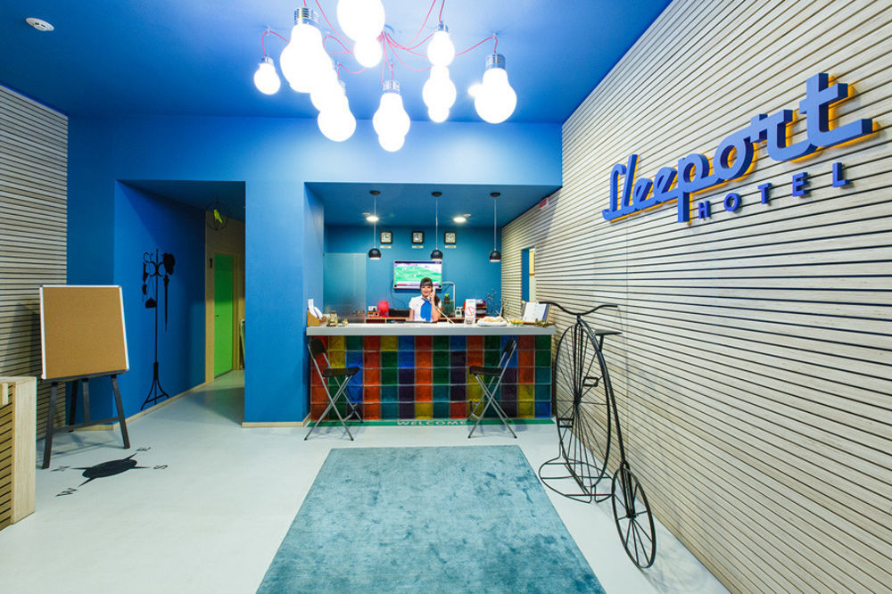 Hotel Sleeport Dnipro Exterior foto